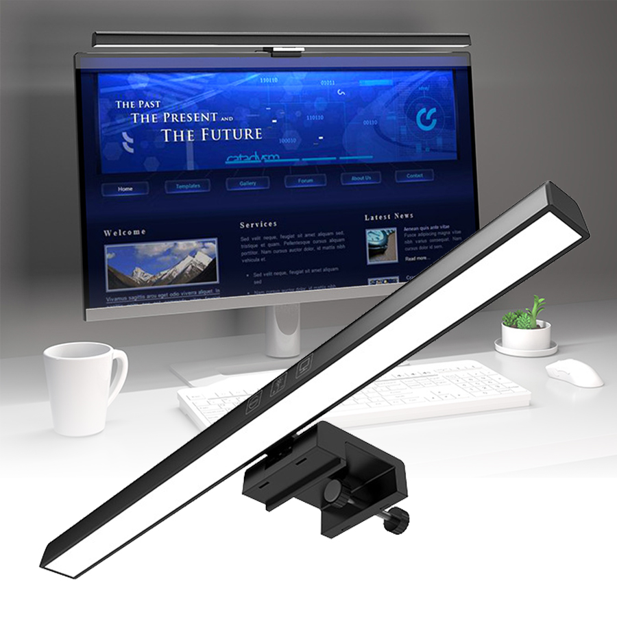 Desk Setup On Bed - LED monitör ışık çubuğu 33cm 50cm