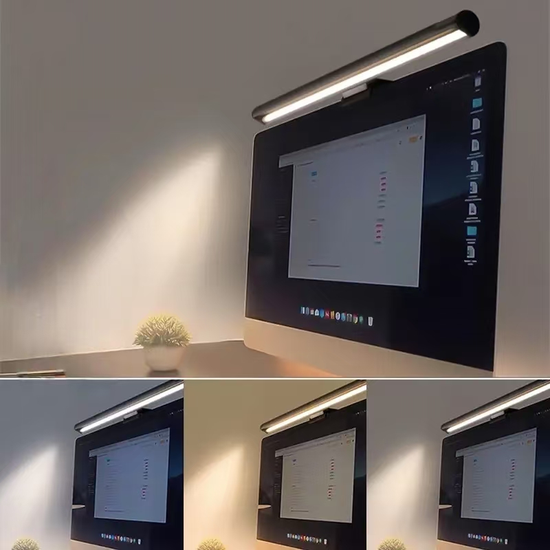 Desk Setup On Bed - Göz Dostu LED Monitör Işığı Asılı