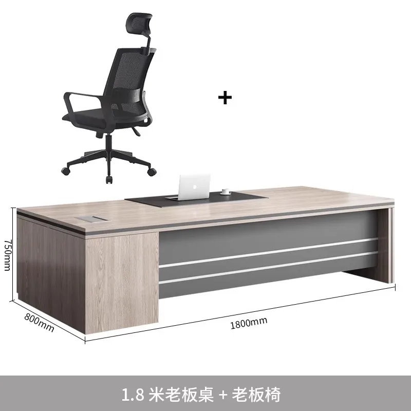 Desk Setup Study - Çalışma Masaları Yönetici Masası Ofis Beyaz