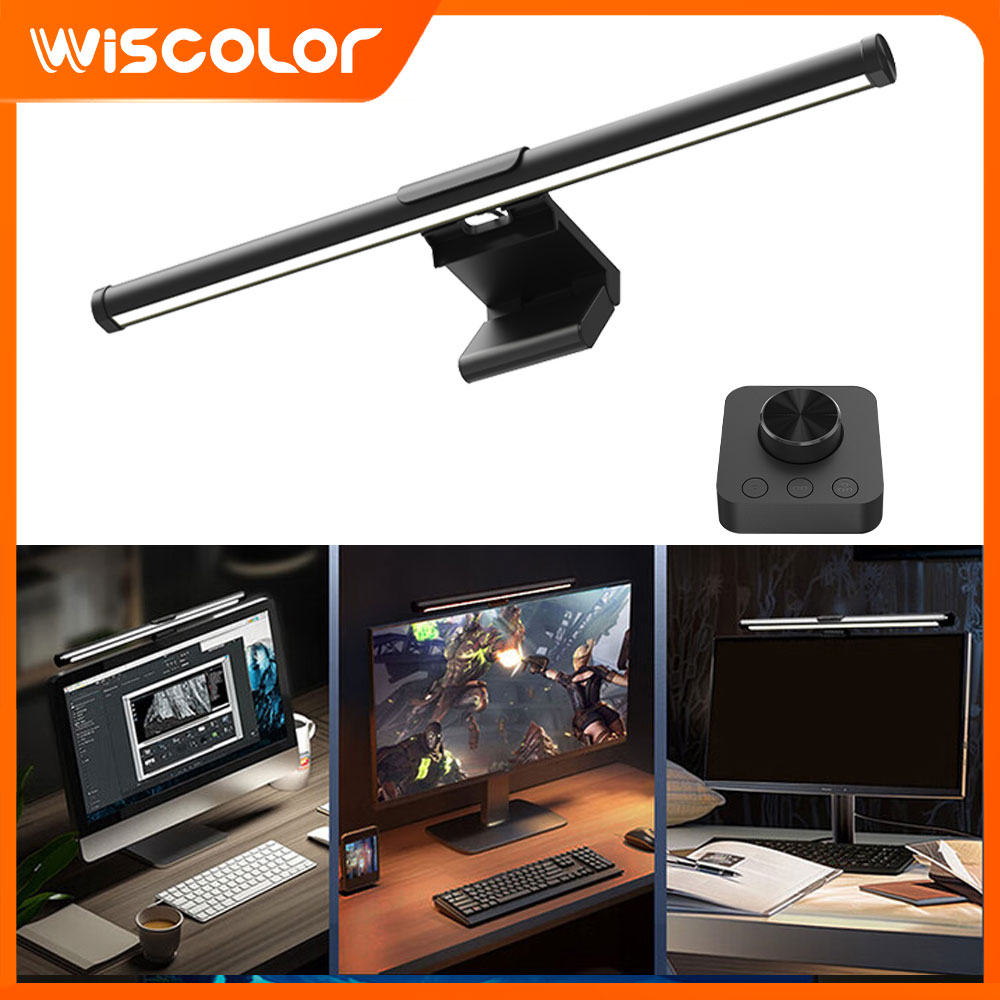 Desk Setup On Bed - Kurulum Karartma Monitörü Işık Çubuğu LED