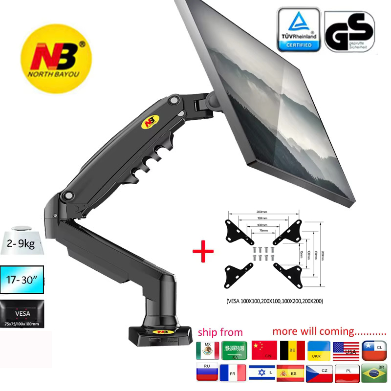 Dual Monitor Desk Setup - YENİ NB F80 17-30' Masaüstü LED