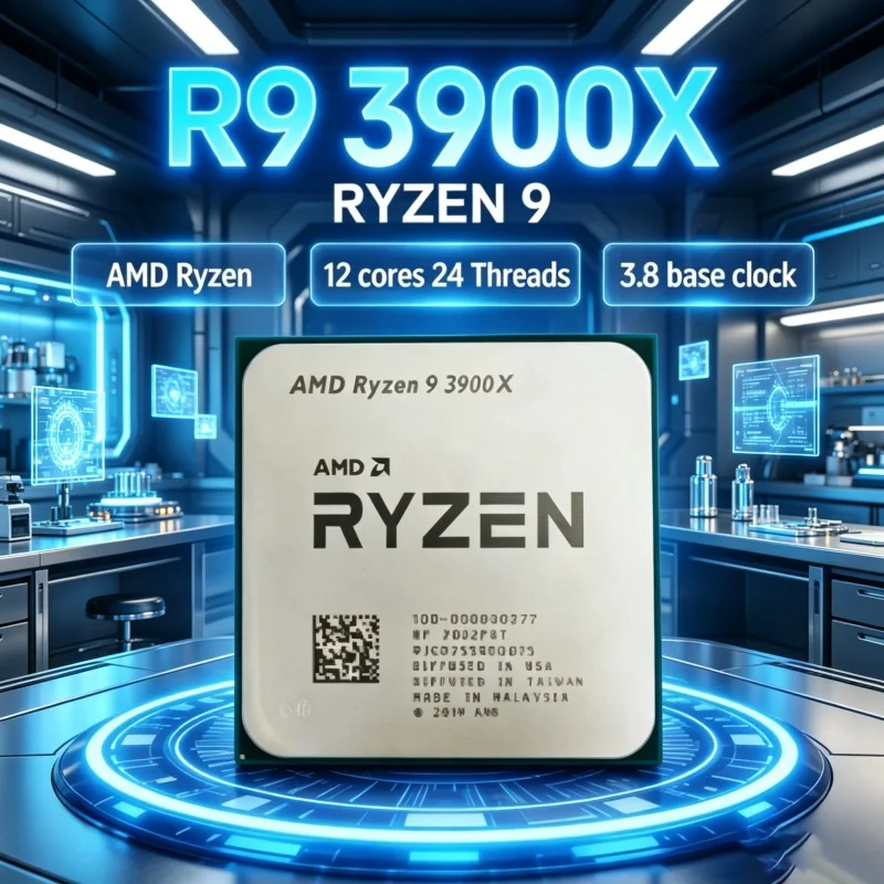 Amd Cpu Ryzen 9 - AMD Ryzen 9 3900X Kilitsiz İşlemci