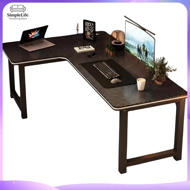 Desk Setup Study - Köşe Oyun Masası Bilgisayar Masası, PC