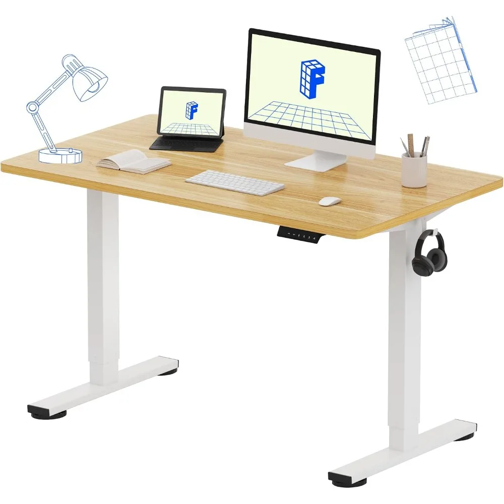 Dual Monitor Desk Setup - Tek Parça 48