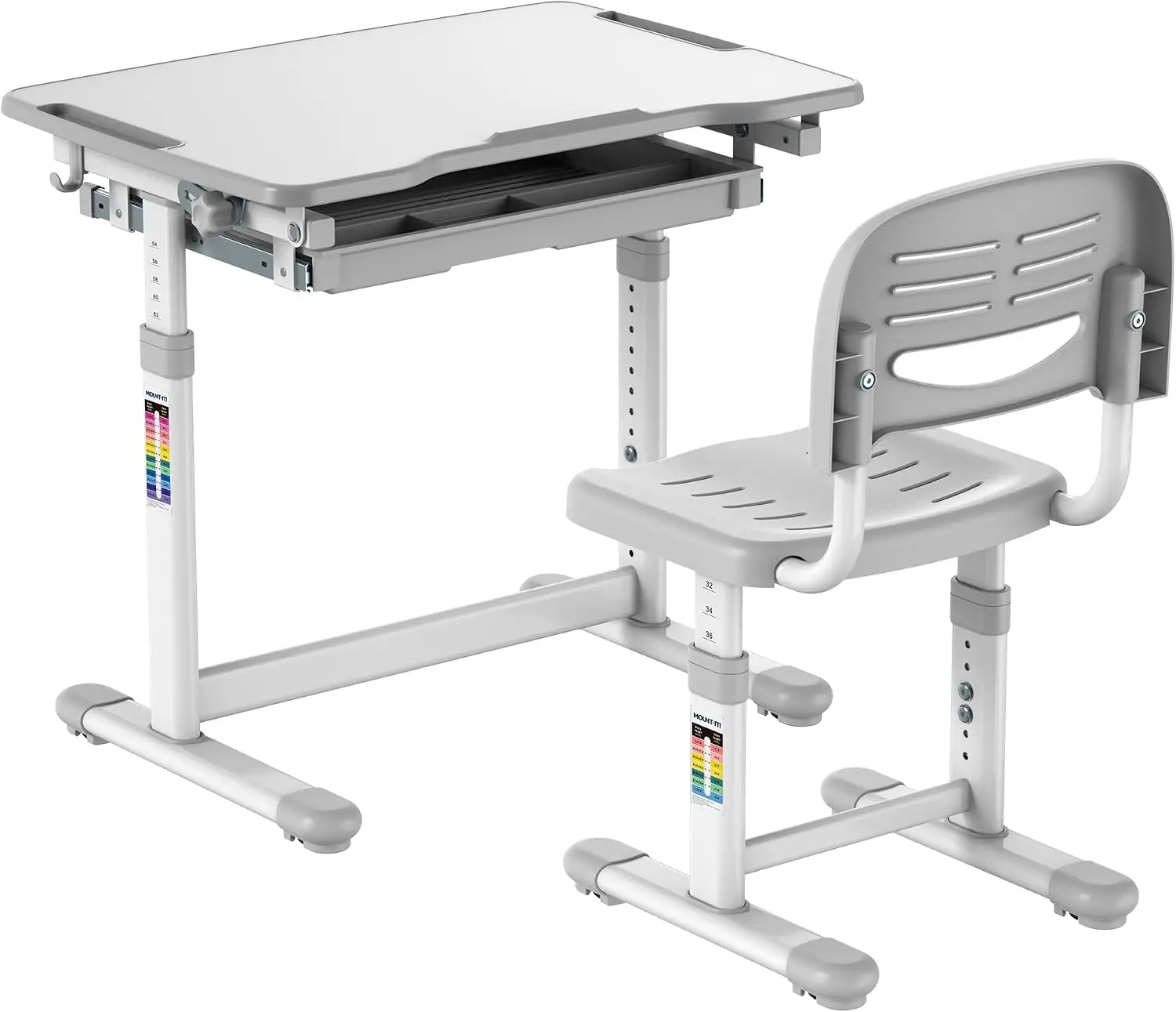 Desk Setup Kids - Mount-It! Çocuklar için Masa ve Sandalye