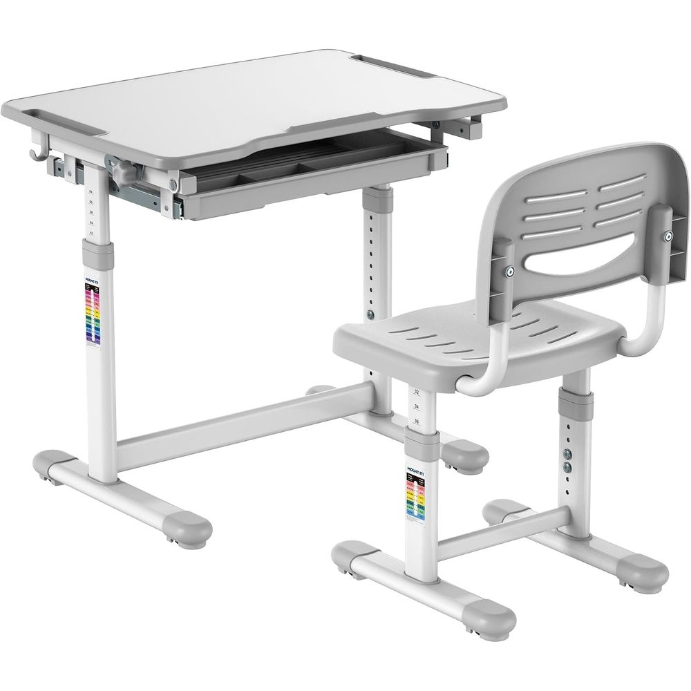 Desk Setup Kids - Çocuklar için Masa ve Sandalye Seti,