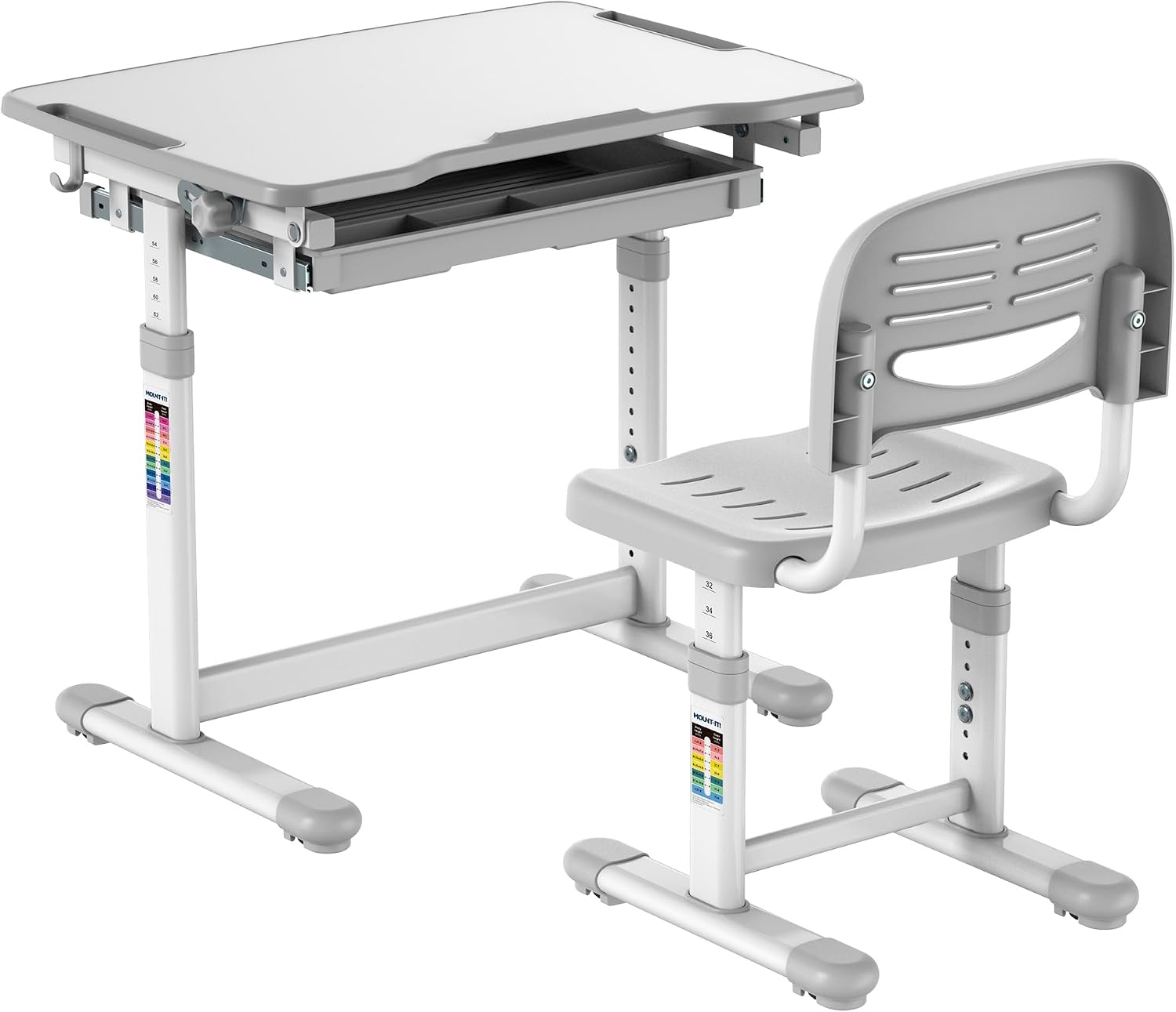 Desk Setup Kids - Çocuk Çalışma Masası ve Sandalye Seti,