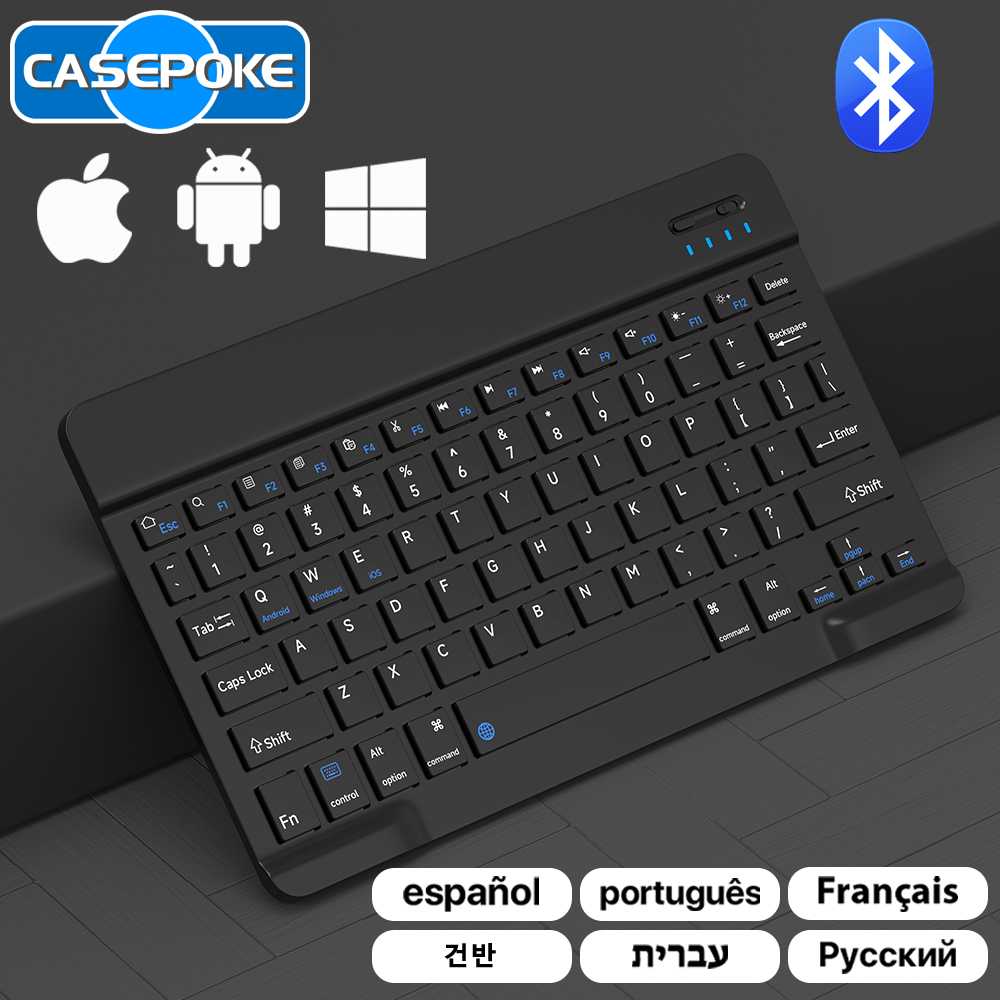 Desk Setup Keyboard - CASEPOKE iPad Xiaomi Samsung Huawei Tablet