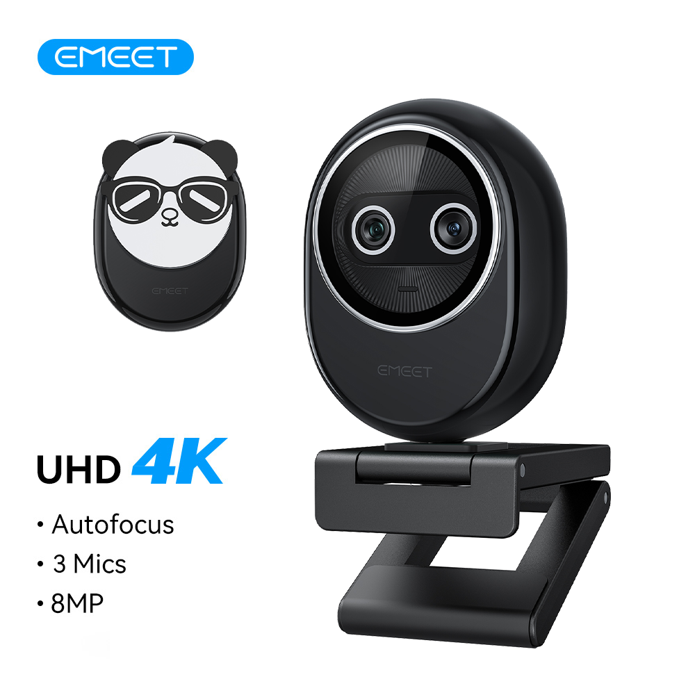 Desk Setup Ai - Web Kamerası 4K EMEET Çift Kameralı