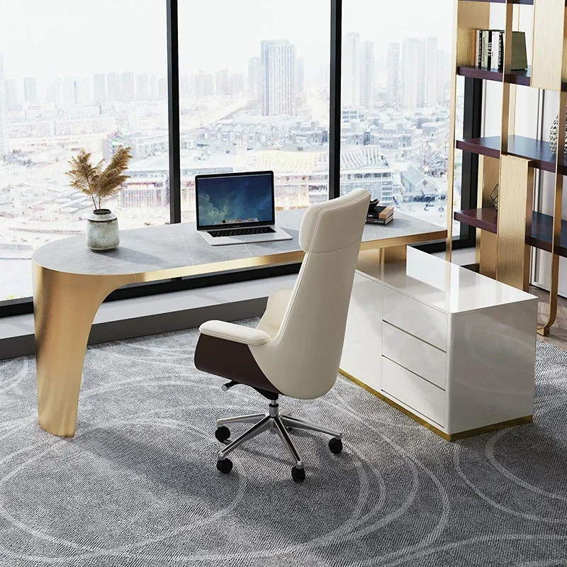 Desk Setup Study - Avrupa Yönetici Ofis Masaları Yatak Odası