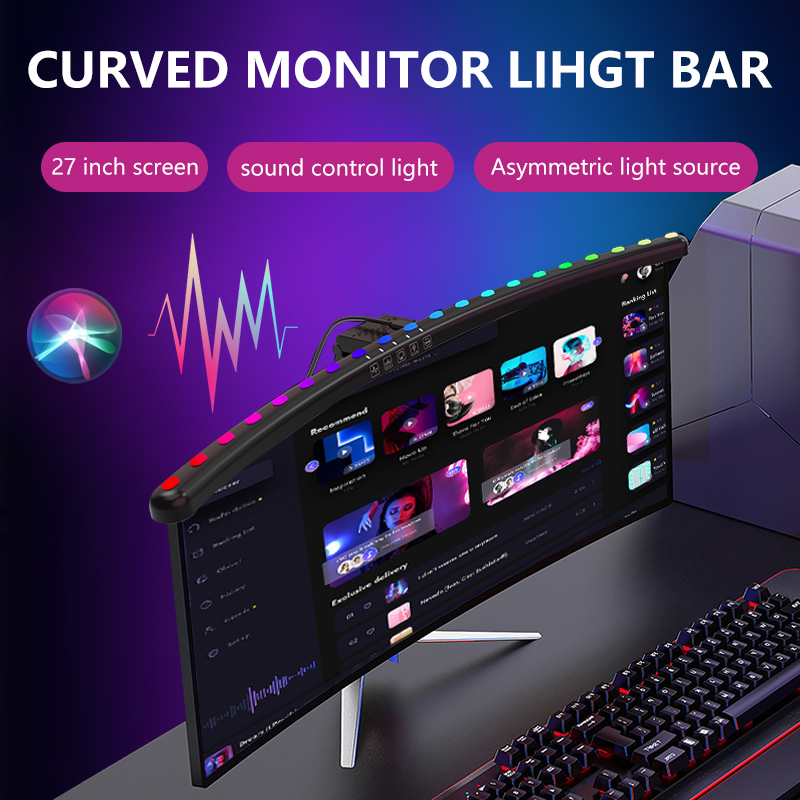 RGB Işık Çubuğu Monitör Akıllı - Desk Setup In Office incelemesi ve fiyatı