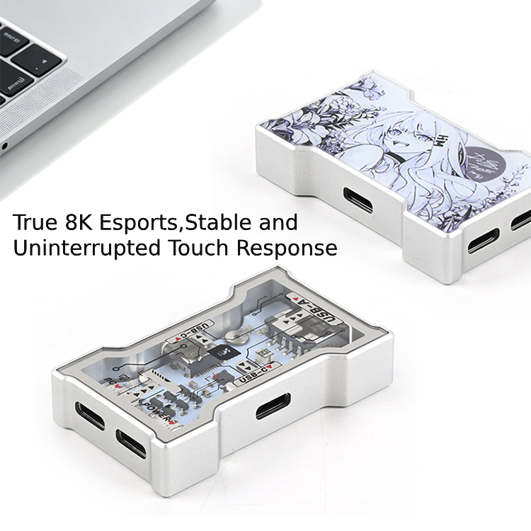 RGB USB Hub 2 Giriş 3 Çıkış Oy - Desk Setup Keyboard incelemesi ve fiyatı