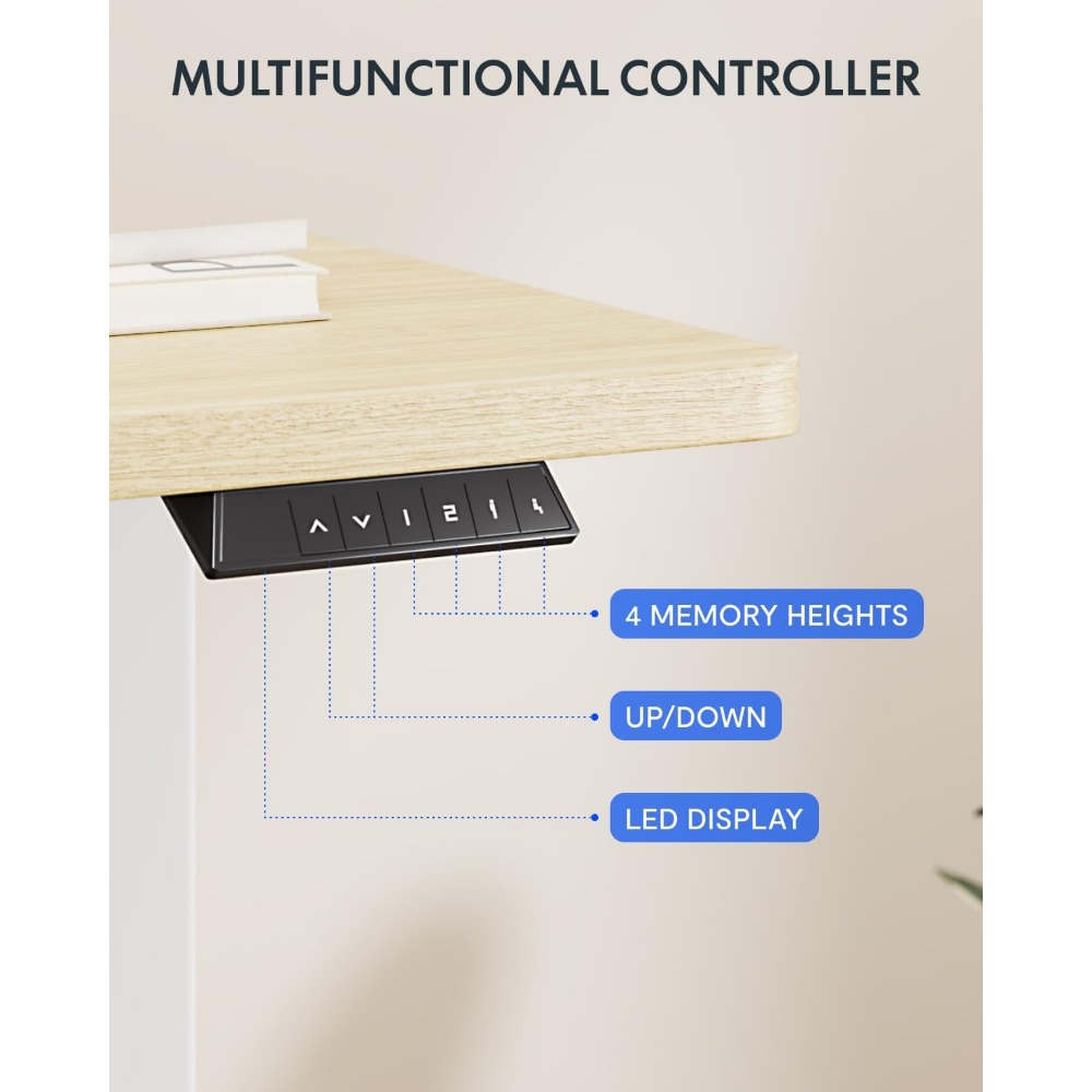 FLEXISPOT 63x32 İnç Elektrikli - Desk Setup In Office incelemesi ve fiyatı