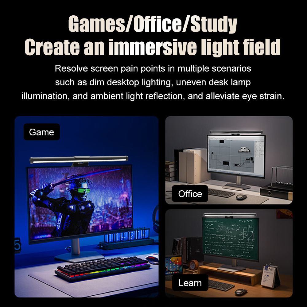 Kurulum Karartma Monitörü Işık - Desk Setup On Bed incelemesi ve fiyatı