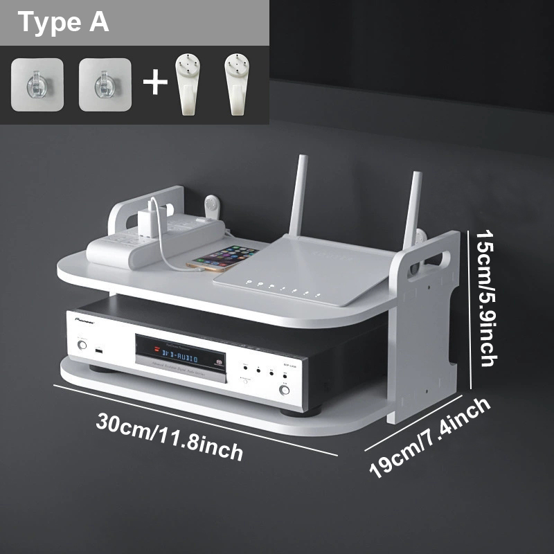 Duvara Monte Edilen Router Kab - Desk Setup Shelves incelemesi ve fiyatı
