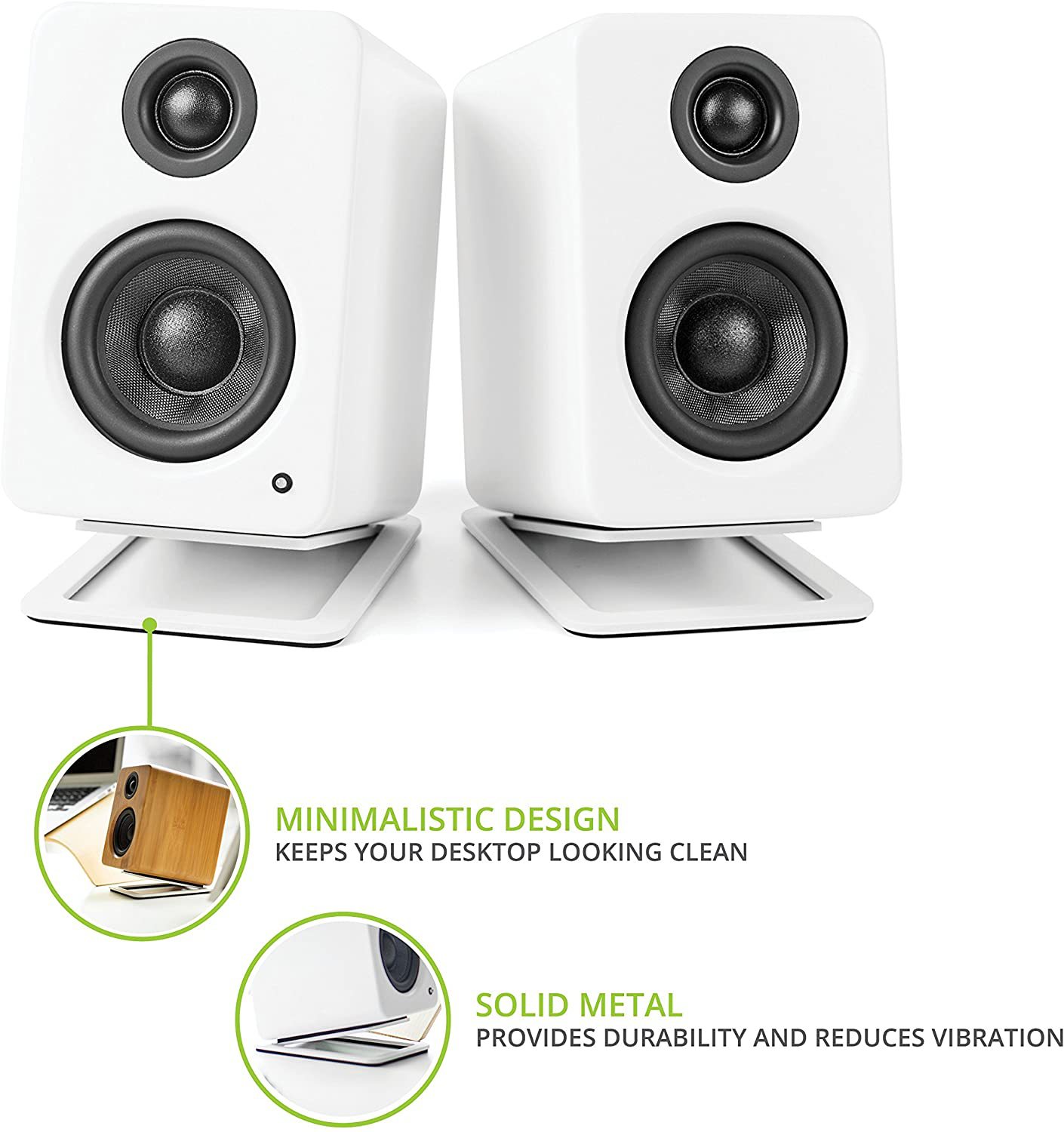2 adet masaüstü hoparlör orta  - Speaker Desk Setup incelemesi ve fiyatı