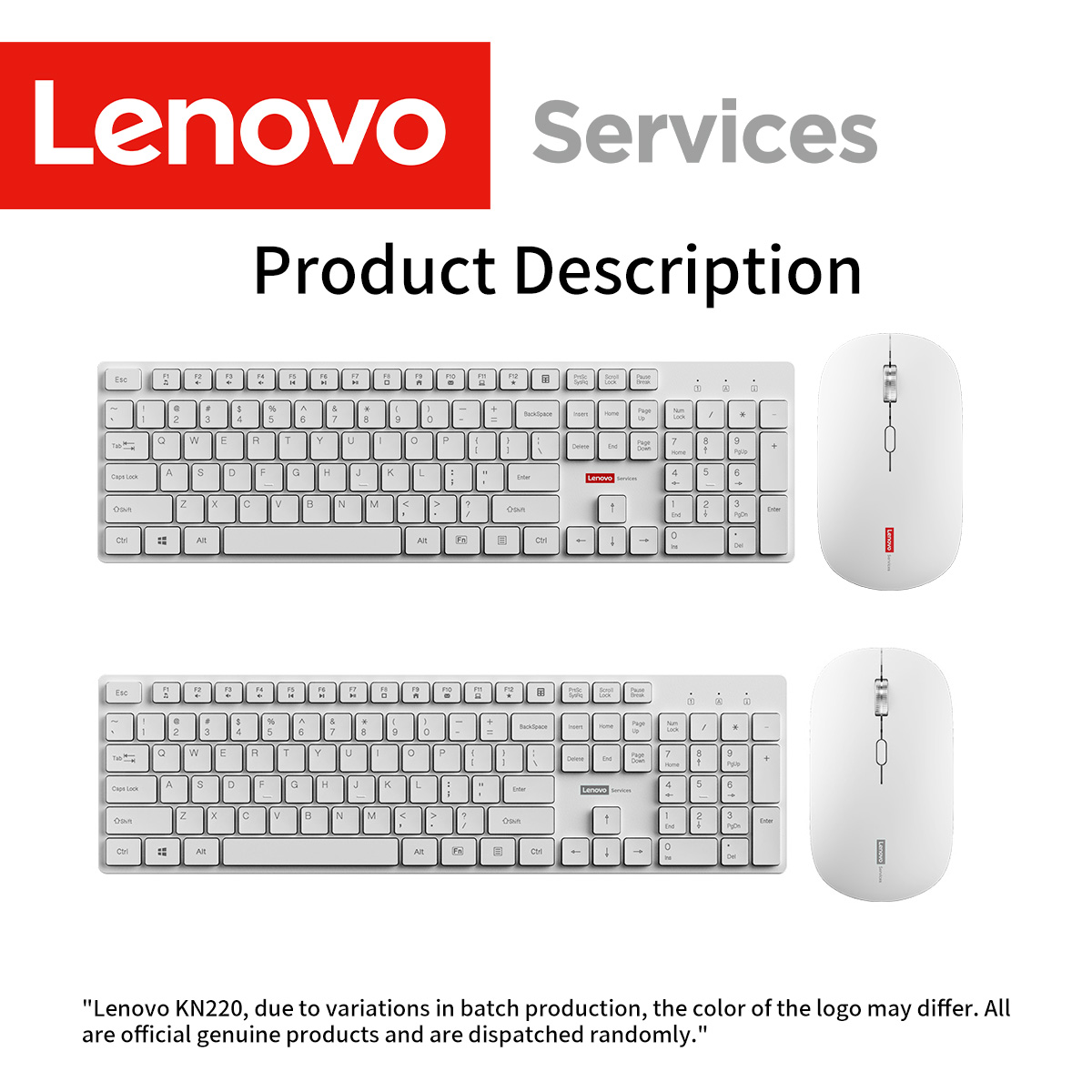 Lenovo KN220 Sessiz 2.4G Kablo - Desk Setup Keyboard incelemesi ve fiyatı