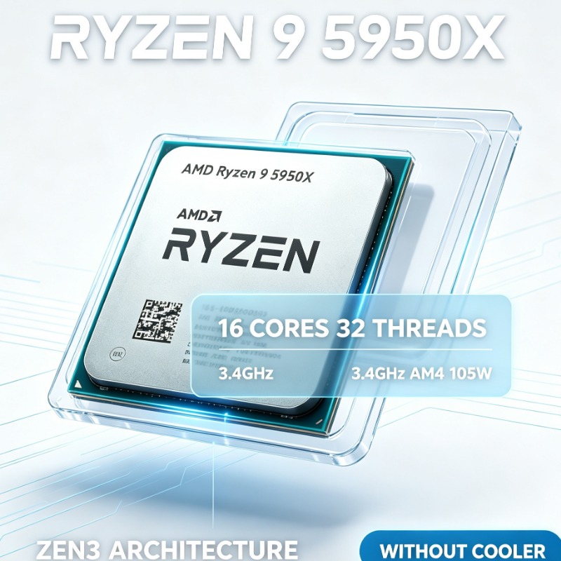 AMD Ryzen 9 5950X 16 Çekirdek  - Amd Cpu Ryzen 9 incelemesi ve fiyatı