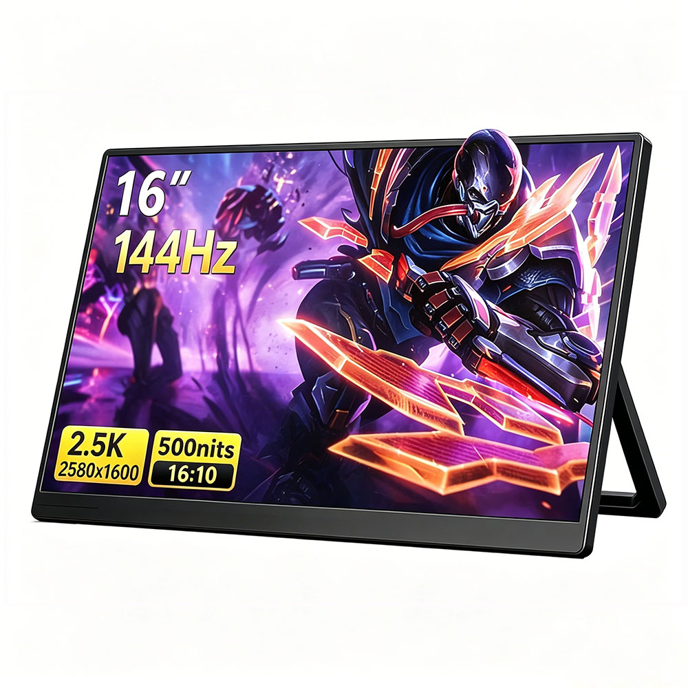 MAFNKOU 16 İnç 144Hz Oyun Moni - Dual Monitor Desk Setup incelemesi ve fiyatı