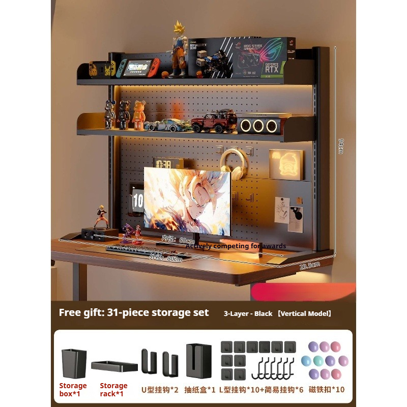 Masa Rafına Takılabilen Pegboa - Desk Setup Study incelemesi ve fiyatı