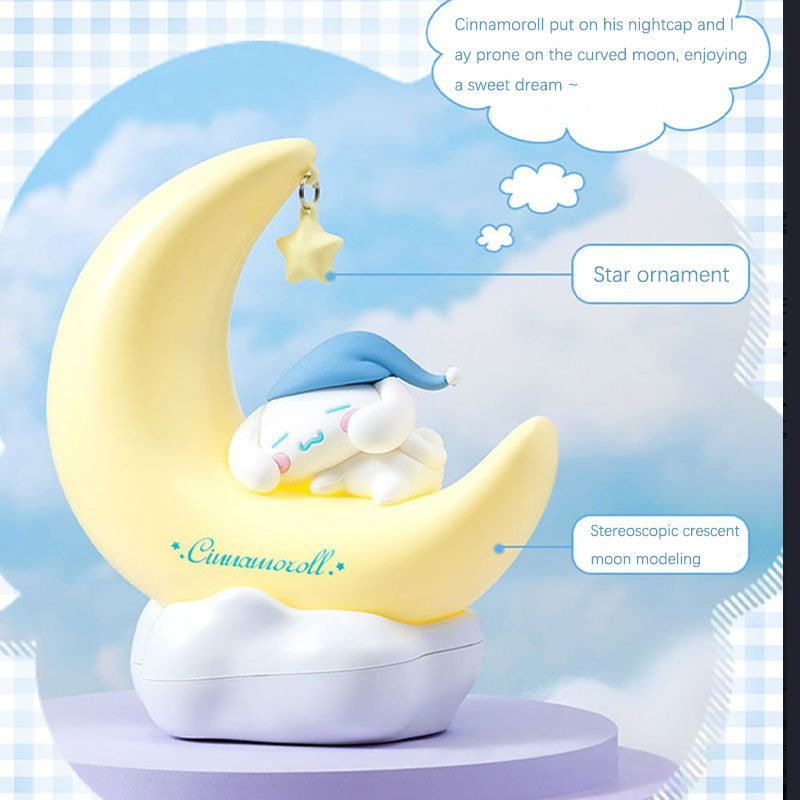 Cinnamoroll Ay Rüyası LED Gece - Desk Setup Shelves incelemesi ve fiyatı