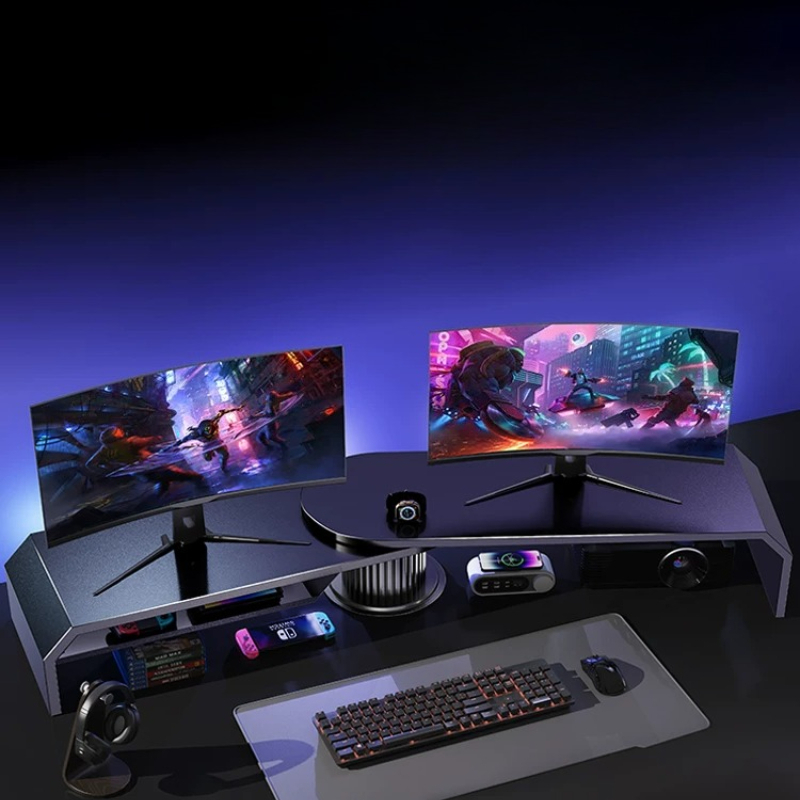 Oyun Çift Monitör Standı Ofis  - Dual Monitor Desk Setup incelemesi ve fiyatı