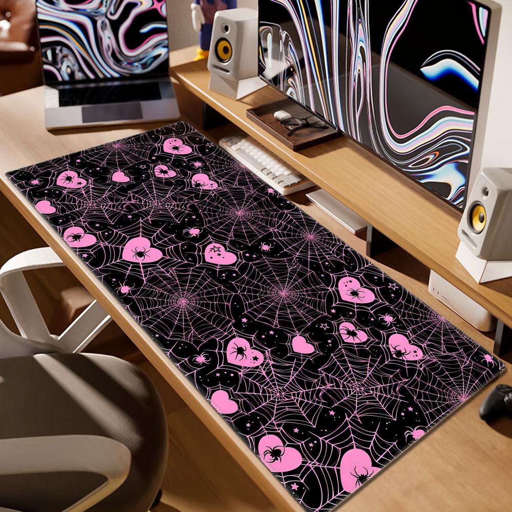 90x40 Beyaz veya Pembe Örümcek - Desk Setup In Office incelemesi ve fiyatı