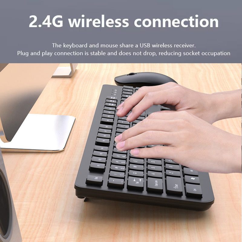 2.4G Kablosuz Klavye Fare Seti - Desk Setup Keyboard incelemesi ve fiyatı