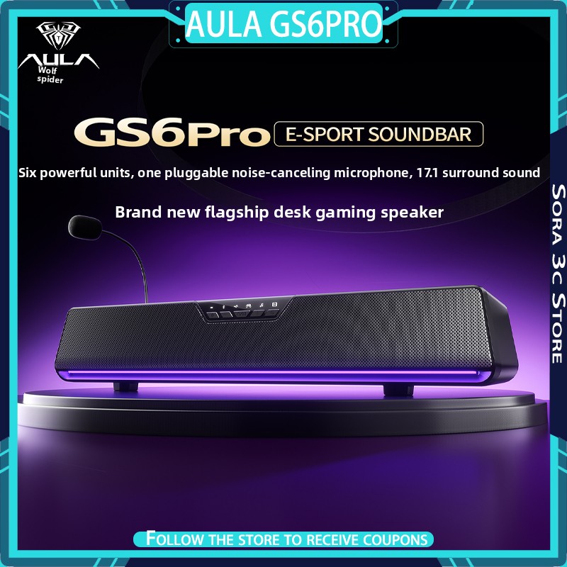 AULA GS6Pro Esports Hoparlör B - Speaker Desk Setup incelemesi ve fiyatı