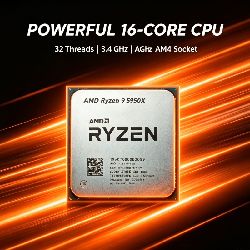Ryzen 9 5950X 16 Çekirdekli Yü - Amd Cpu Ryzen 9 incelemesi ve fiyatı