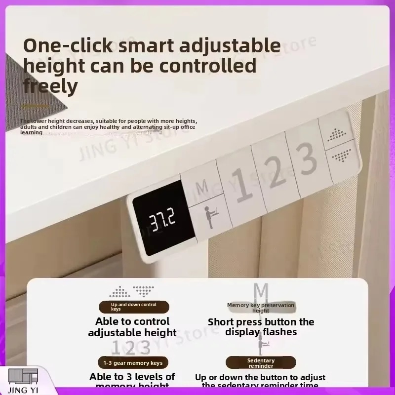 Elektrikli Yükseklik Ayarlı Ay - Desk Setup Study incelemesi ve fiyatı