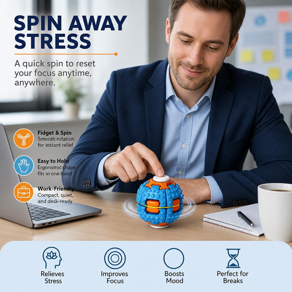 Taşınabilir Dönen Dişli Fidget - Desk Setup Gear incelemesi ve fiyatı