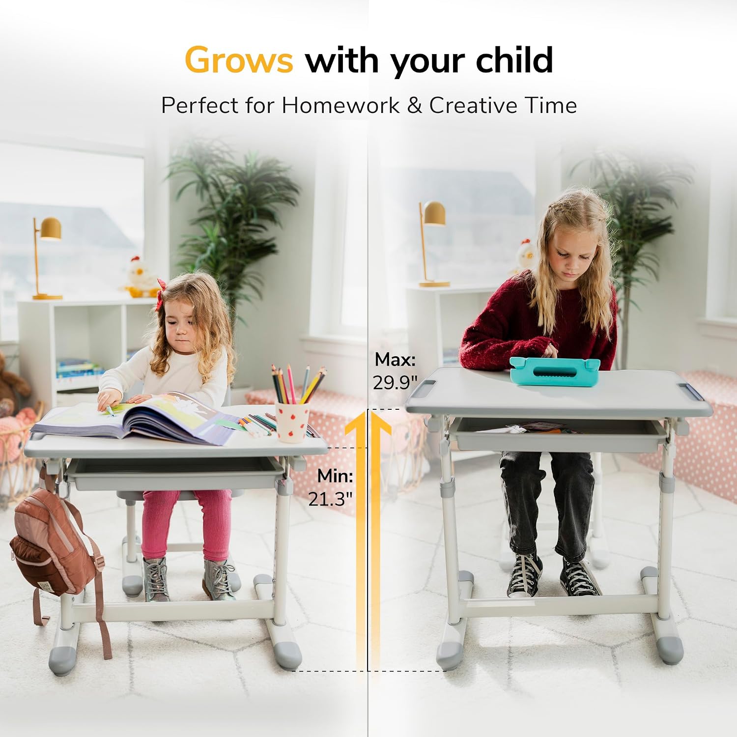 Çocuk Çalışma Masası ve Sandal - Desk Setup Kids incelemesi ve fiyatı