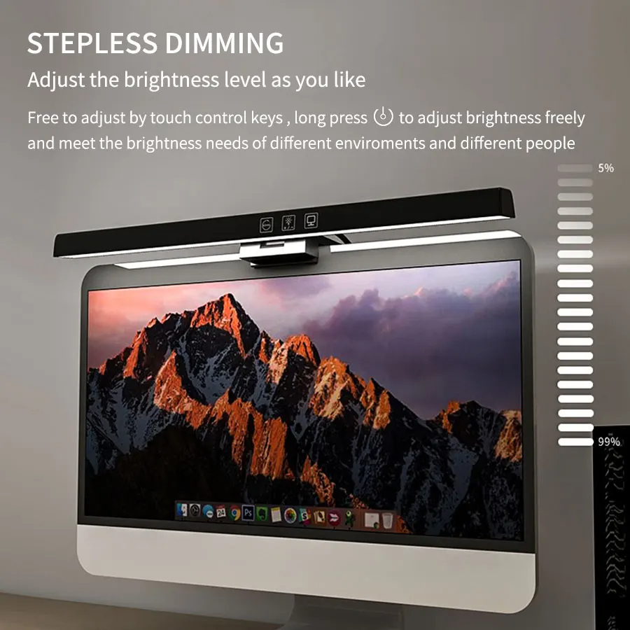 LED Monitör Işık Çubuğu 33cm 5 - Desk Setup On Bed incelemesi ve fiyatı