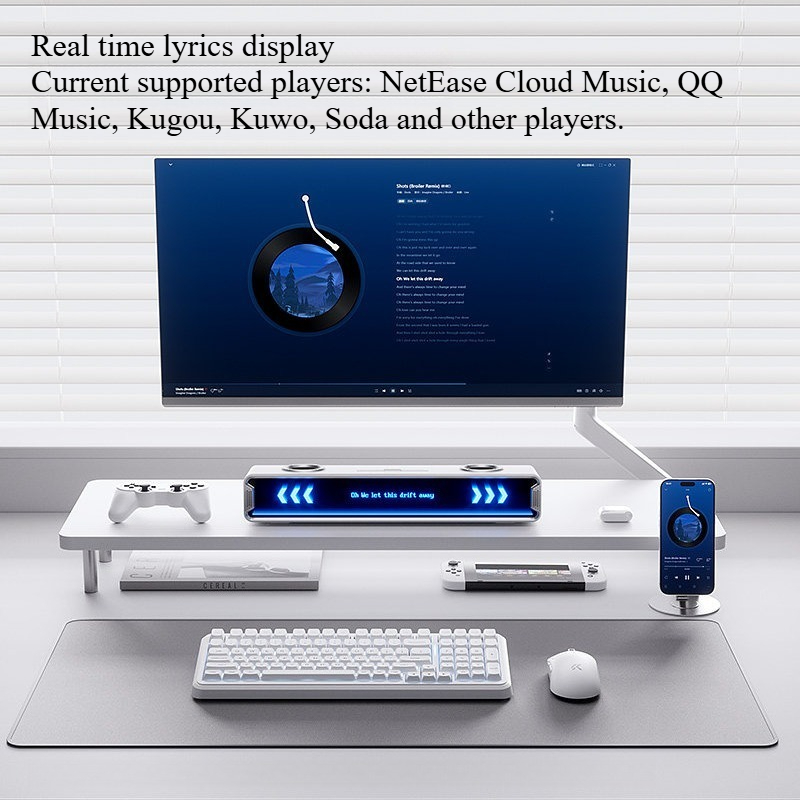 K20 GT Tam Ekran Altyazı Hopar - Speaker Desk Setup incelemesi ve fiyatı