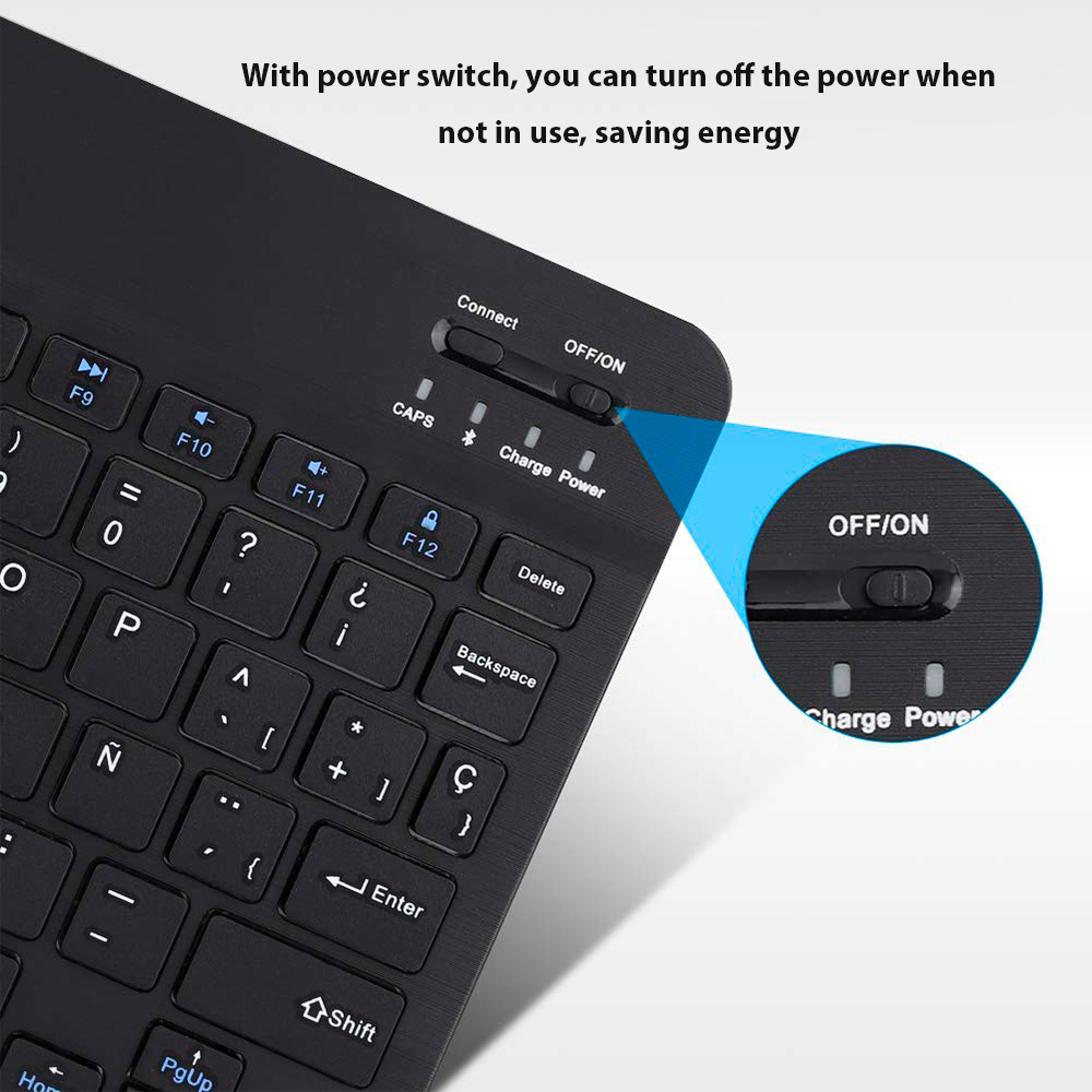 Android IOS Windows için Bluet - Desk Setup Keyboard incelemesi ve fiyatı