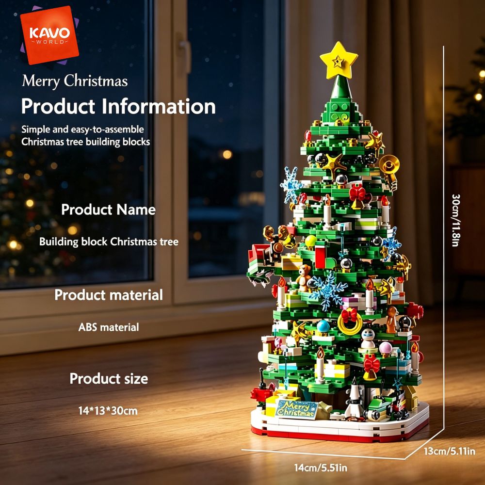 KAVOWORLD 1024 Parça Noel Ağac - Desk Office Setup Ideas incelemesi ve fiyatı