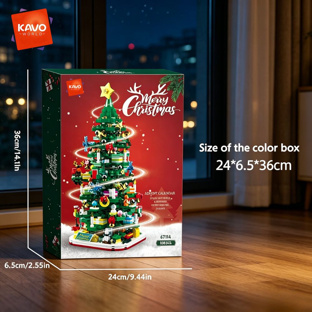 KAVOWORLD 1024 Parça Noel Ağac - Desk Office Setup Ideas incelemesi ve fiyatı