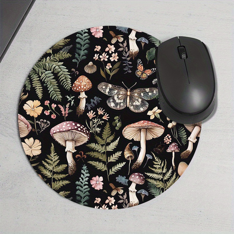 Yuvarlak Orman Bitki Mouse Pad - Desk Setup Keyboard incelemesi ve fiyatı